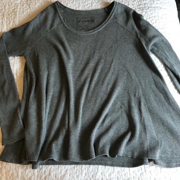 Grey Thermal Sweater Free People - Picture 3 of 3